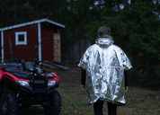 Nödponcho – Vattentät Termisk Överlevnadsponcho i Mylar