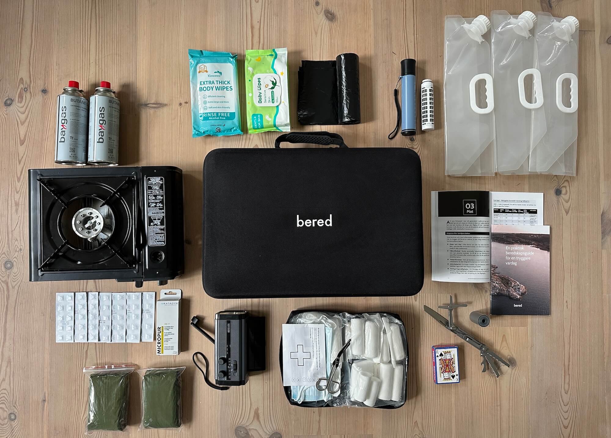 Beredskapslåda – Snabb krisberedskap | Bered Sverige AB